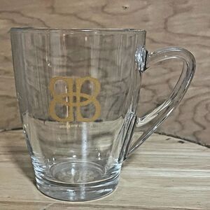 Vintage Bally’s Las Vegas Gold Logo Glass Mug 4.5” Casino Drinkware 80s-90s